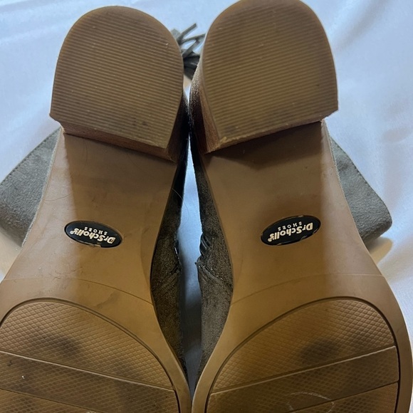 🔴Dr scholls olive green suede look bootie size 6M - Picture 5 of 5